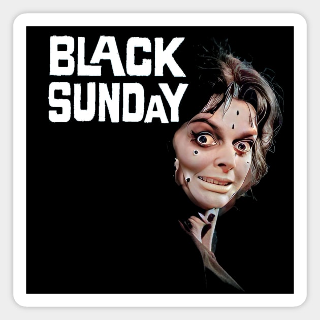 Barbara Steele in Black Sunday Magnet by MonsterKidRadio